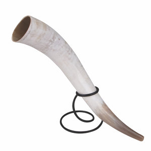 Loki's Oversized Viking Drinking Horn with Stand